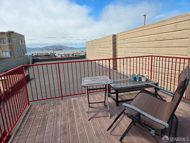view of deck