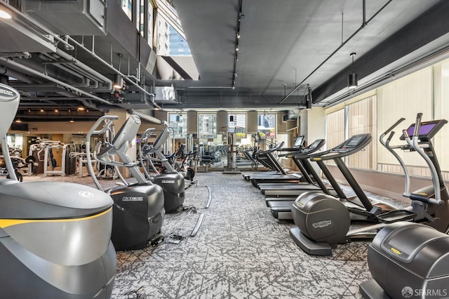 333 1st St Unit N1404, San Francisco, CA 94105 - view of exercise room