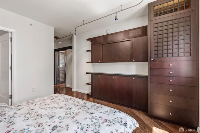 333 1st St Unit N1404, San Francisco, CA 94105 - bedroom featuring dark wood finished floors