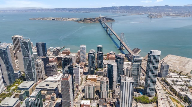 333 1st St Unit N1404, San Francisco, CA 94105 - view of urban area featuring a water and mountain view