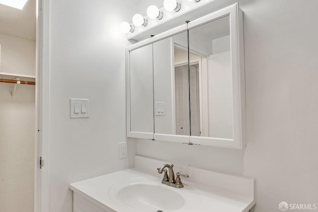 1200 Gough St Unit 4B, San Francisco, CA 94109 - bathroom featuring vanity and a closet
