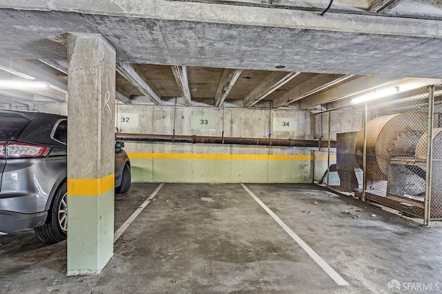 1200 Gough St Unit 4B, San Francisco, CA 94109 - view of parking deck