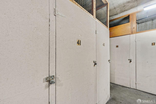 1200 Gough St Unit 4B, San Francisco, CA 94109 - detailed view of unfinished concrete floors