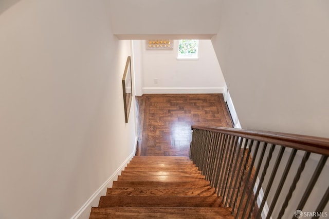 192 Yerba Buena Ave, San Francisco, CA 94127 - staircase featuring baseboards