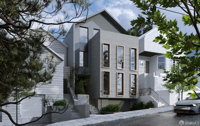 411 Clipper St, San Francisco, CA 94114 - view of home's exterior with stairway