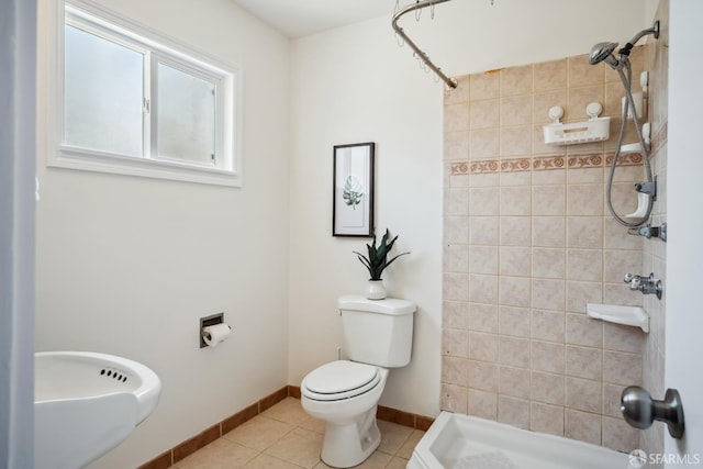 212 Kavanaugh Way, Pacifica, CA 94044 - bathroom with a tile shower and tile patterned floors
