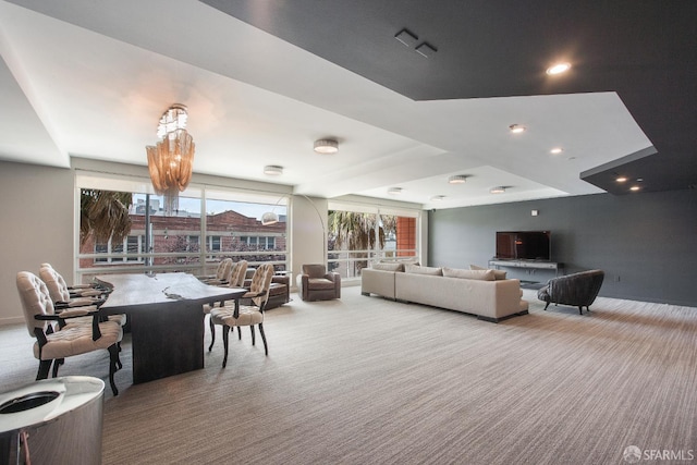 555 4th St Unit 636, San Francisco, CA 94107 - view of carpeted living area