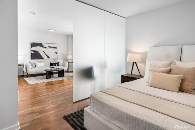 555 4th St Unit 636, San Francisco, CA 94107 - bedroom featuring wood finished floors