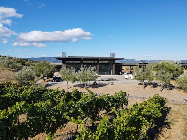 view of back of property