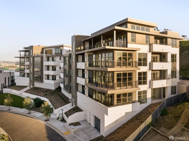 36 Meadow Dr Unit 201, San Francisco, CA 94130 - view of property featuring an attached garage