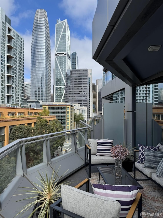 333 Beale St Unit 7G, San Francisco, CA 94105 - balcony with a city view