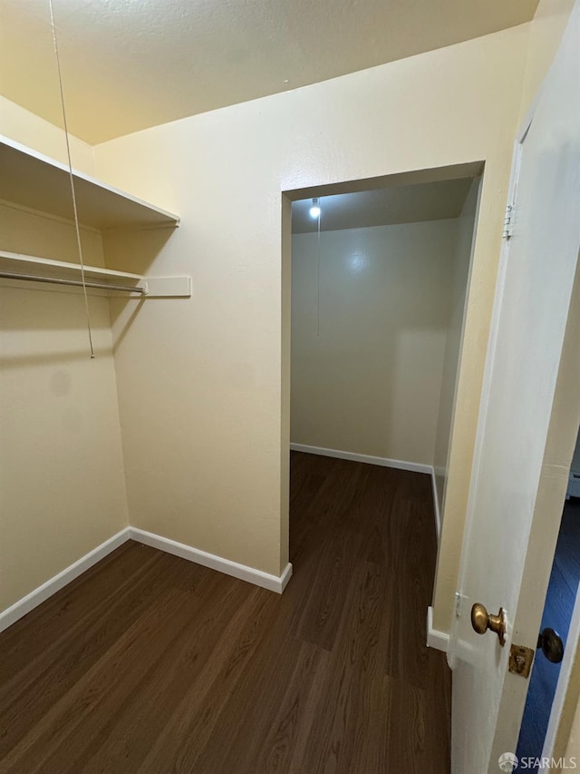 130 Albatross Ct Unit 16, San Francisco, CA 94124 - walk in closet featuring wood finished floors