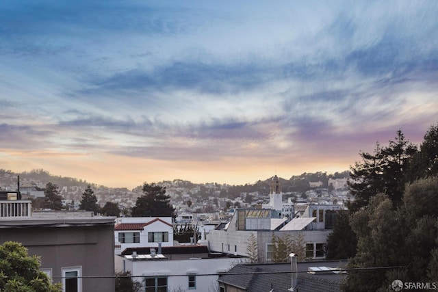 city view with a residential view