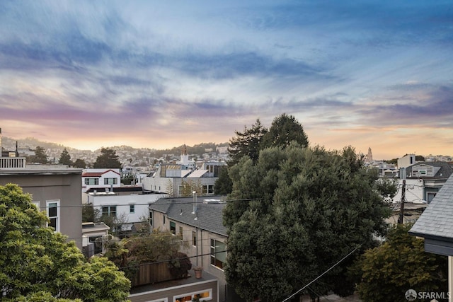 city view with a residential view