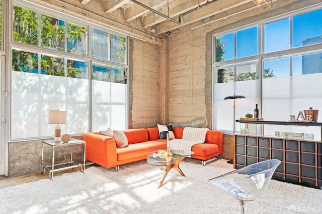 view of living room