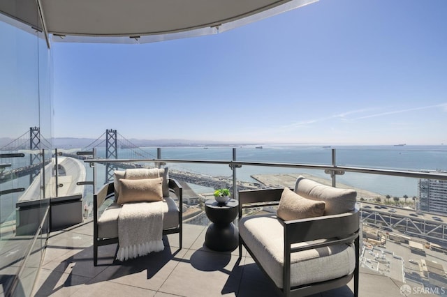 338 Main St Unit Ph36B, San Francisco, CA 94105 - balcony with a water view