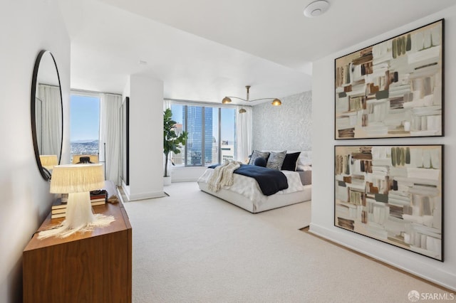 338 Main St Unit Ph36B, San Francisco, CA 94105 - carpeted bedroom featuring baseboards