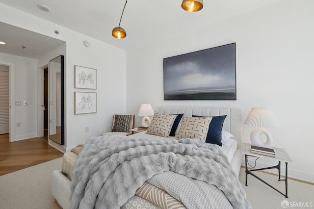 338 Main St Unit Ph36B, San Francisco, CA 94105 - bedroom featuring wood finished floors and baseboards