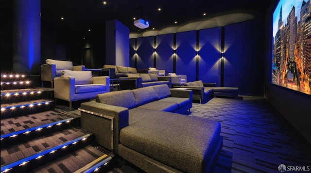 338 Main St Unit Ph36B, San Francisco, CA 94105 - view of carpeted cinema