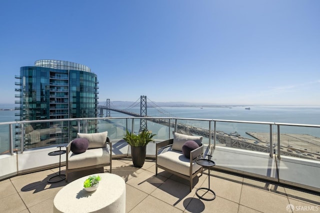338 Main St Unit Ph36B, San Francisco, CA 94105 - balcony with a water view