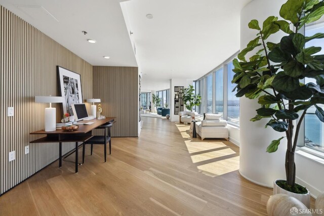 338 Main St Unit Ph36B, San Francisco, CA 94105 - office with light wood-style floors