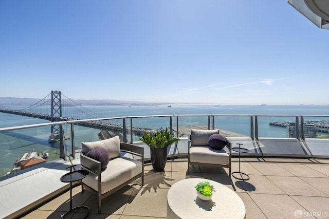 338 Main St Unit Ph36B, San Francisco, CA 94105 - balcony featuring a water view