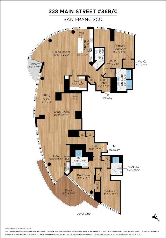338 Main St Unit Ph36B, San Francisco, CA 94105 - room layout
