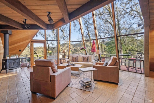view of patio featuring outdoor lounge area