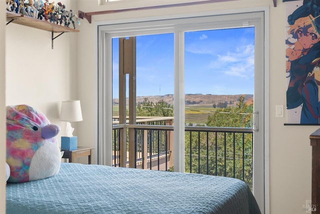 66 Bridge Rd, Novato, CA 94945 - bedroom with a mountain view