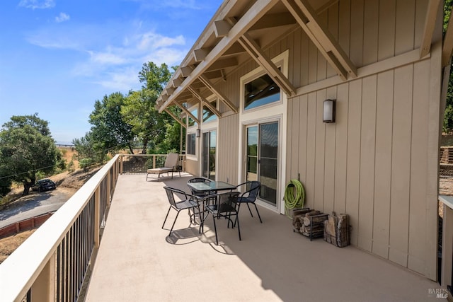 66 Bridge Rd, Novato, CA 94945 - view of patio with a balcony