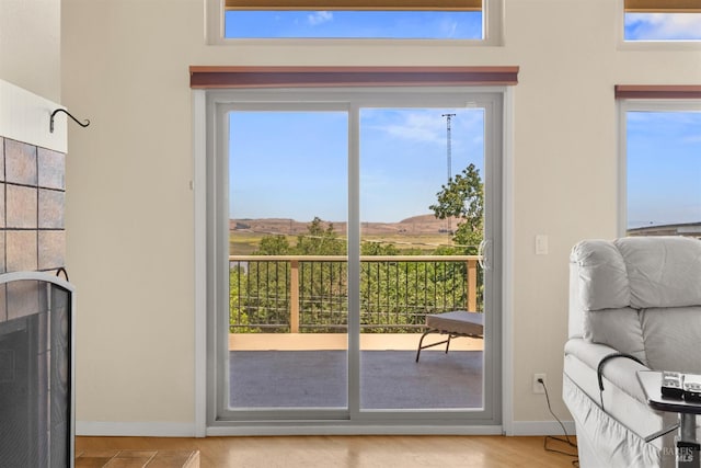 66 Bridge Rd, Novato, CA 94945 - doorway to outside with plenty of natural light and baseboards