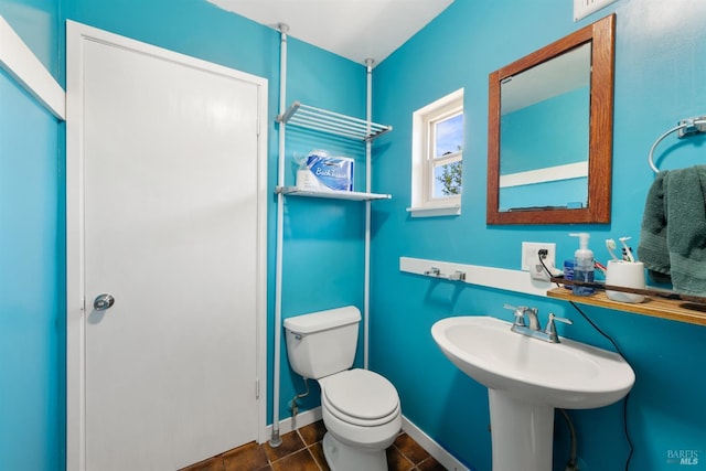 66 Bridge Rd, Novato, CA 94945 - bathroom featuring toilet and baseboards