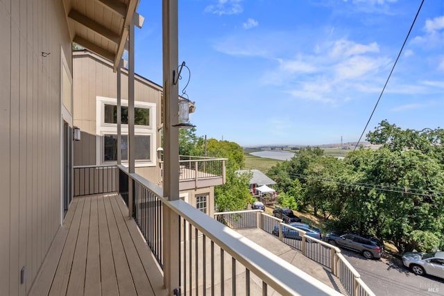 66 Bridge Rd, Novato, CA 94945 - view of wooden terrace