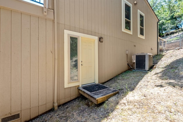 66 Bridge Rd, Novato, CA 94945 - doorway to property with central AC