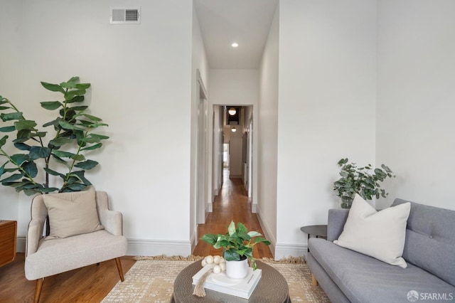 3511 23rd St Unit 1, San Francisco, CA 94110 - living area with wood finished floors and recessed lighting