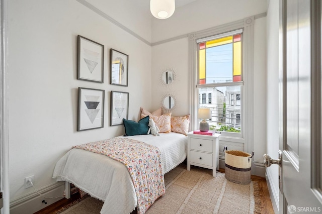 3511 23rd St Unit 1, San Francisco, CA 94110 - bedroom featuring wood finished floors