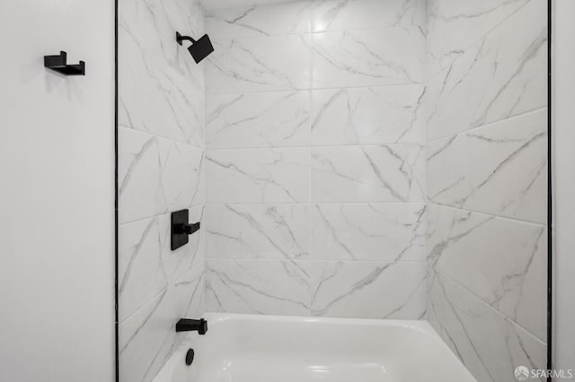 full bathroom featuring shower / bathtub combination
