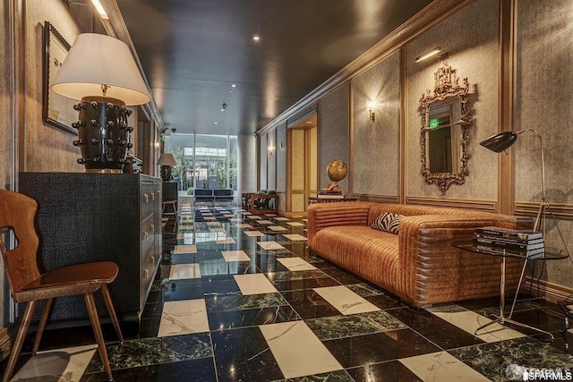 view of building lobby