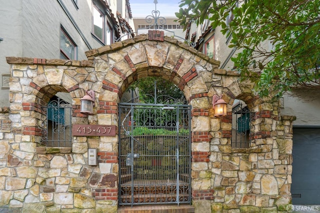 view of gate