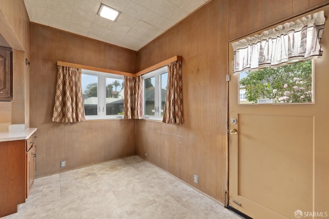 135 San Rafael Way, San Francisco, CA 94127 - entrance foyer with light flooring and wooden walls