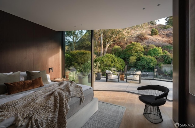 interior space featuring an outdoor hangout area