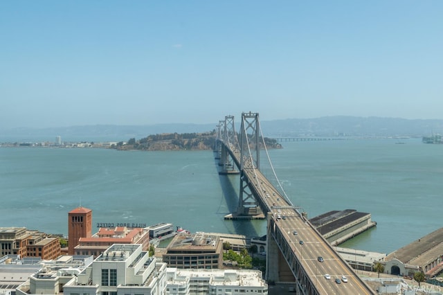 425 1st St Unit 3301, San Francisco, CA 94105 - water view with a notable bridge