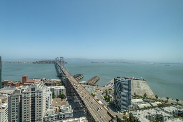 425 1st St Unit 3301, San Francisco, CA 94105 - water view with nearby urban area
