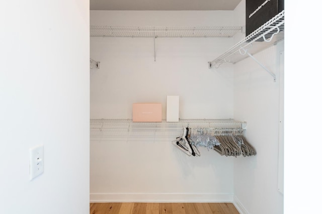 425 1st St Unit 3301, San Francisco, CA 94105 - walk in closet with light wood-style flooring