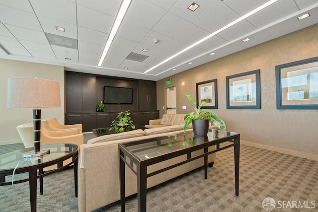 425 1st St Unit 3301, San Francisco, CA 94105 - building lobby featuring a paneled ceiling