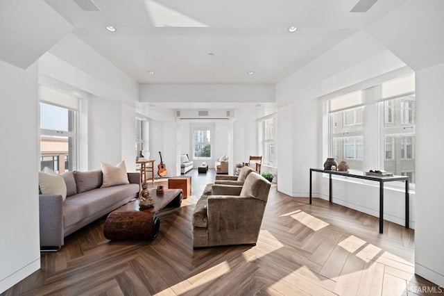 1615 Broadway Unit 5, Oakland, CA 94612 - living room featuring recessed lighting