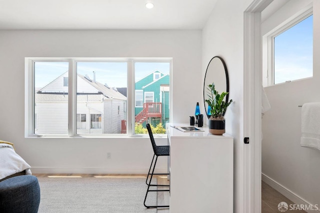 dining space featuring a healthy amount of sunlight