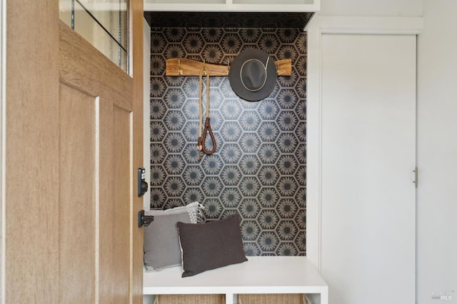 view of mudroom