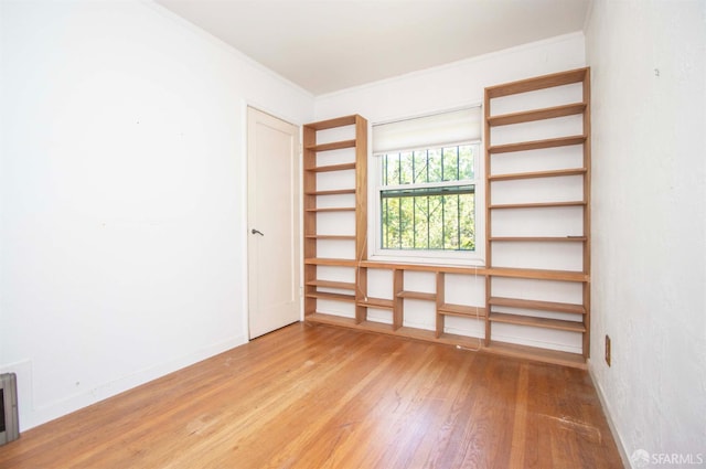 7520 Sunkist Dr, Oakland, CA 94605 - unfurnished room featuring wood finished floors and ornamental molding