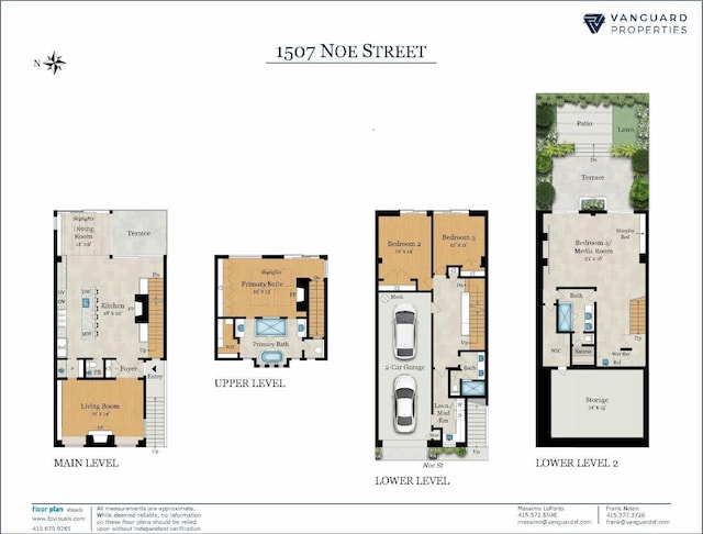 1507 Noe St, San Francisco, CA 94131 - home floor plan